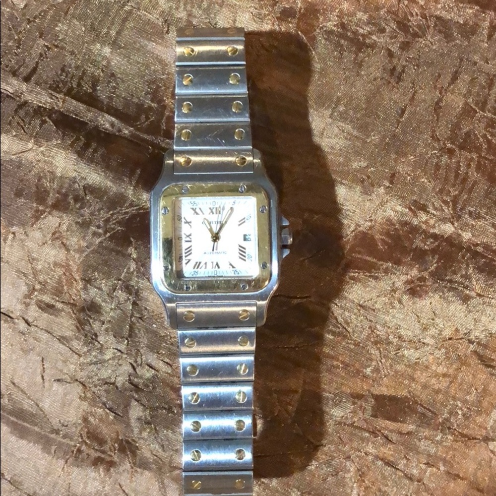 Cartier gold watch